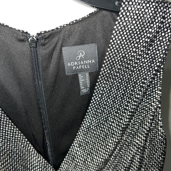 NWT Adrianna Papell Chainmail Sleeveless Sheath Dress - Picture 10 of 13
